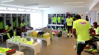 Fome de bola antes do treino