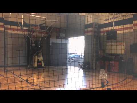 Jordan Mesa 9 years old putting up shots at Shoot360