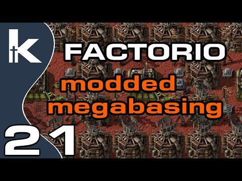 Factorio Modded Megabasing | Ep 21 Seriously, Smelting Setups
