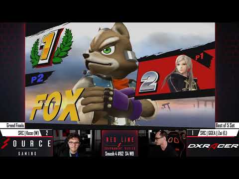 Red Line Smash 62 - SRC | Zei (Fox) Vs. SRC | Kaze (Ryu). GF.