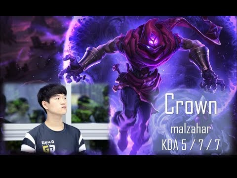 Gen G Crown - Malzahar Mid Lane : Malzahar Highlights (vs Gorilla)