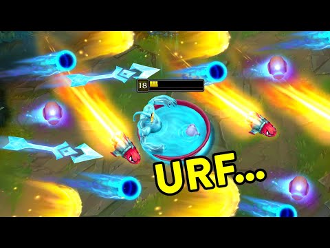 BEST URF FUN MOMENTS 2022 (High APM Zed, Unkillable Olaf, Cross Map Cannon...)