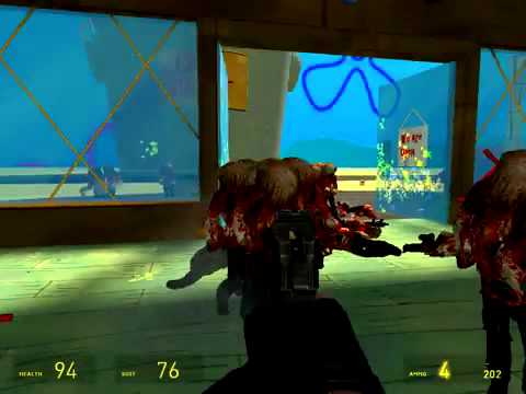 Gmod Zombies Invading the Krusty Krab(HD) ‏