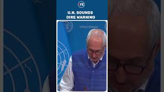 U.N. Chief Sounds Alarm Over Iran War, Demands Immediate End To Military Action