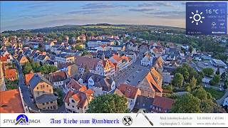 Webcam Stadt Colditz - Livecam auf dem Schloss Colditz - Wettercam Castle Colditz