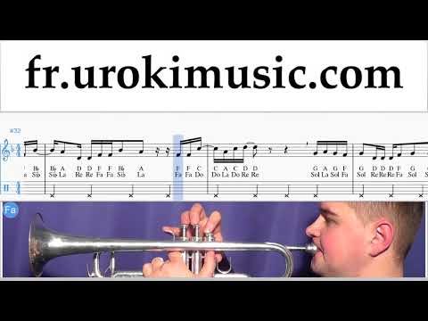 Cours de Trompette Martin Garrix feat Khalid - Ocean Tuto Partitions um-i829