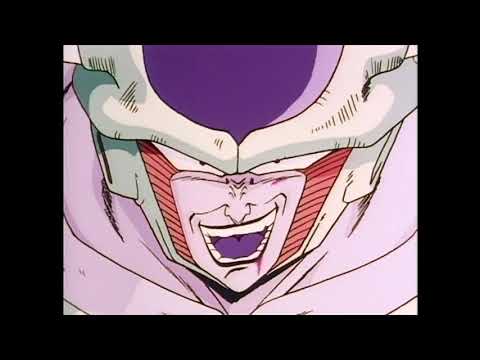 Dbz frieza's second transformation Original TV scene