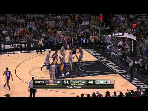 Los Angeles Lakers vs. San Antonio Spurs Full Highlights 12.12.2014