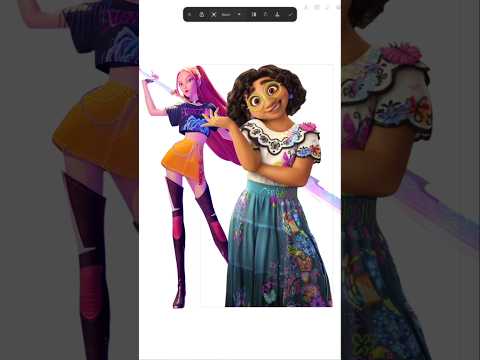 Mirabel madrigal as Mira - K-pop demon hunters #kpopdemonhunters  #encanto #digitalart