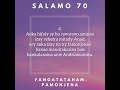 SALAMO 70 Baiboly Malagasy