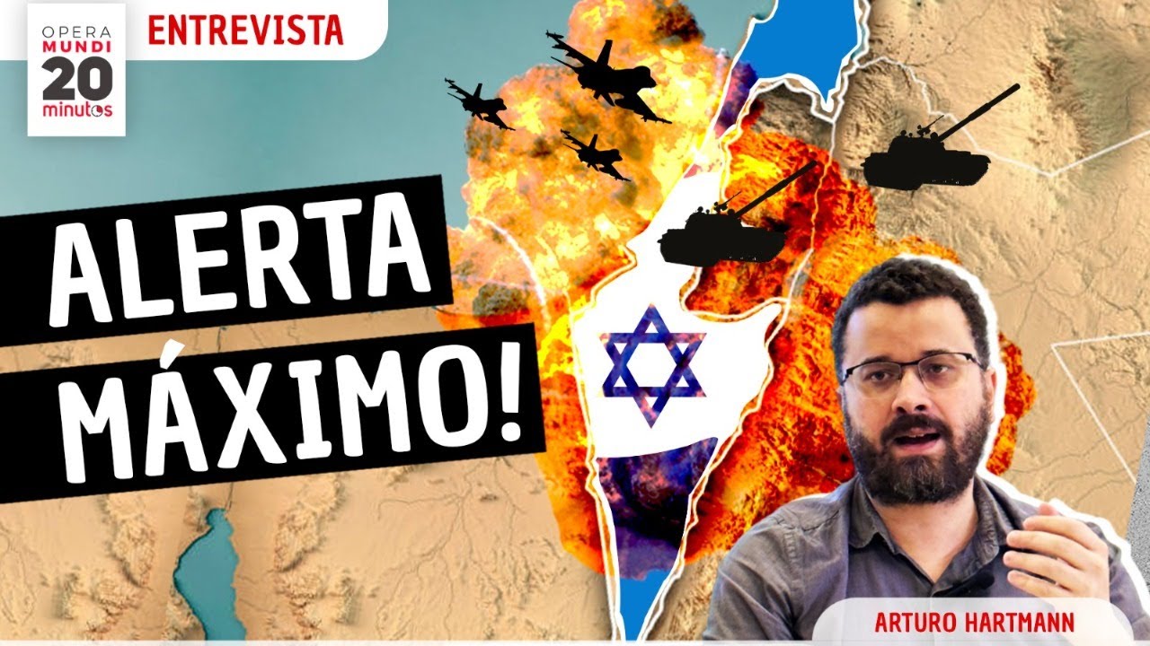 ATAQUES DE ISRAEL NÃO PARAM: QUAL O FUTURO DA PALESTINA? - ARTURO HARTMANN - PROGRAMA 20 MINUTOS