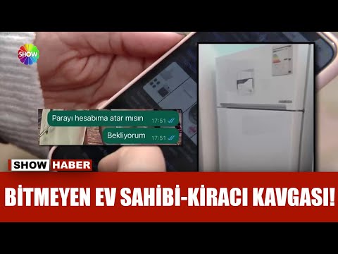 Ev sahibi ile kiracının ''buzdolabı'' davası!