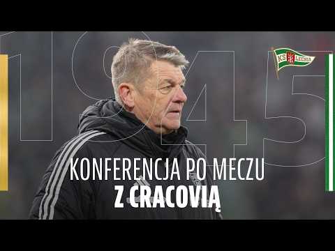 Trener John Carver po meczu z Cracovią | Konferencja