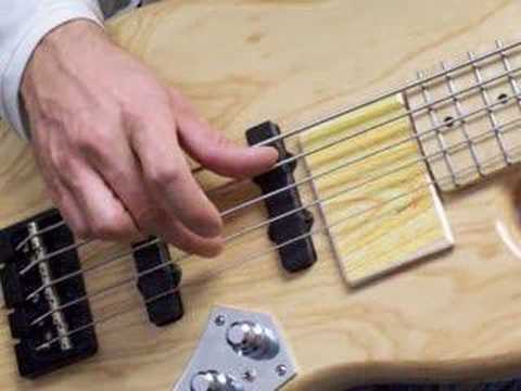 right hand exercise 1 notes per string