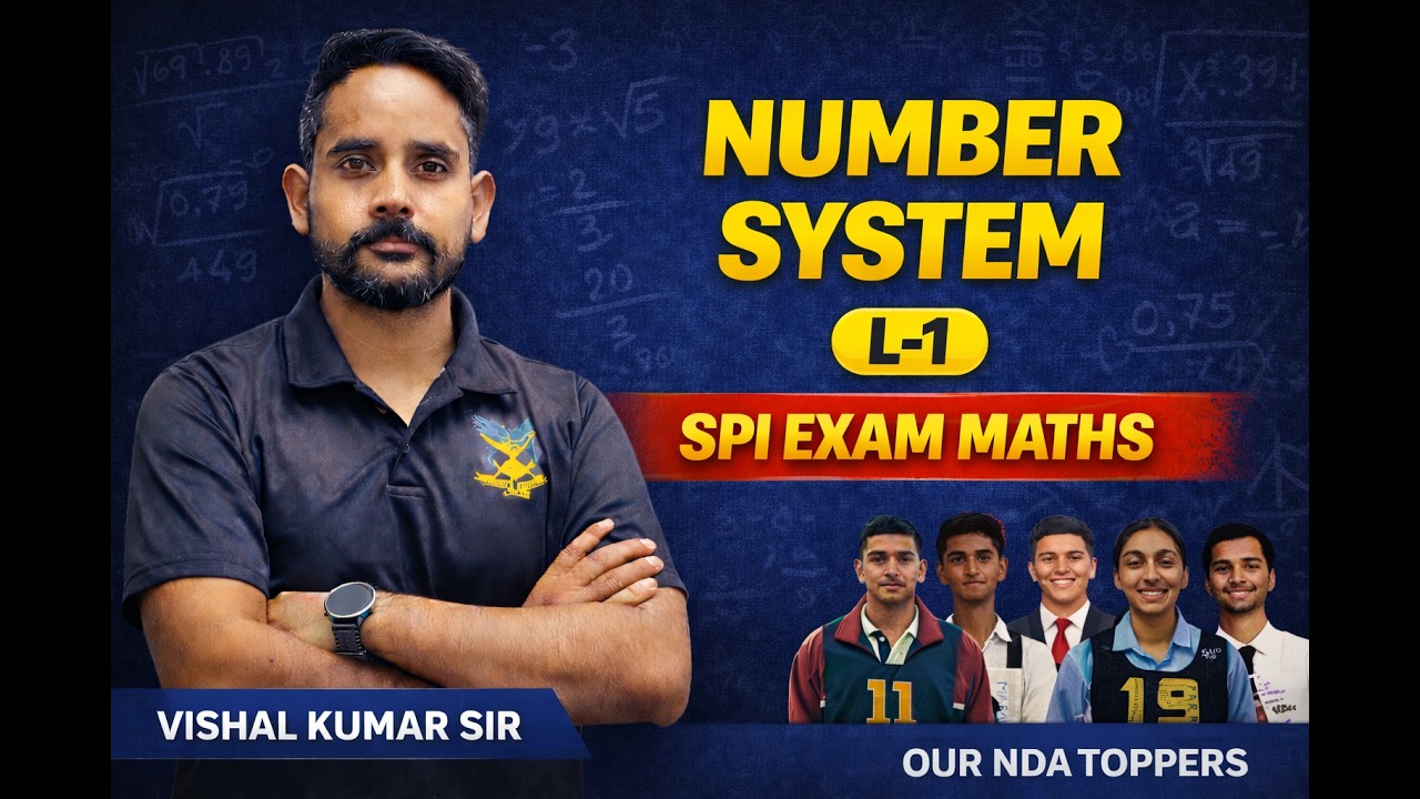 Crack SPI & GSPI 2026 | Number System Lecture 1 | Maths Foundation Class