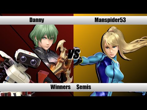 SBY Spring 2024 Arcadian - Manspider53 (Zero Suit Samus) vs. Danny (Byleth, R.O.B.) - Ultimate WSF