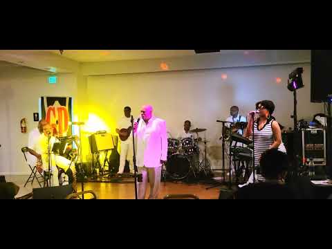 Twin Magic Show ftg Captain sings "Just Gets Better With Time" backed by The Unit Band.