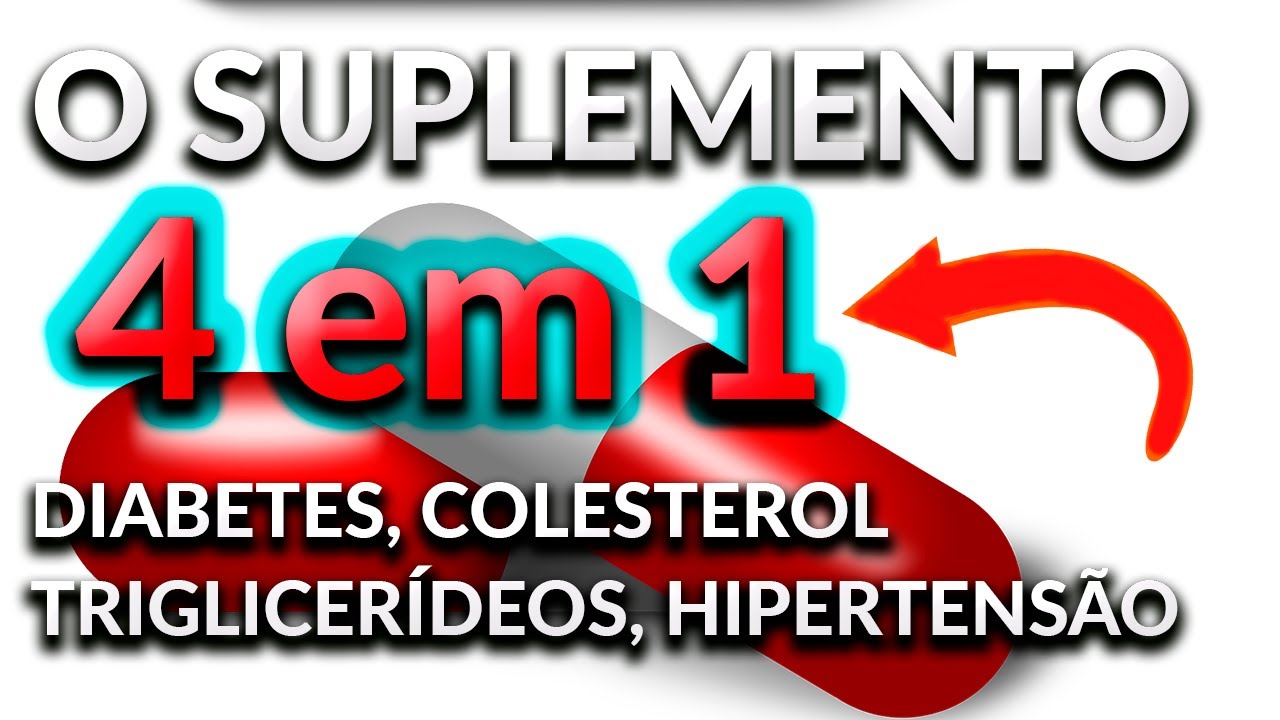 BERBERINA, O SUPLEMENTO 4 EM 1: REDUZ O DIABETES, O COLESTEROL, OS TRIGLICÉRIDES E A HIPERTENSÃO
