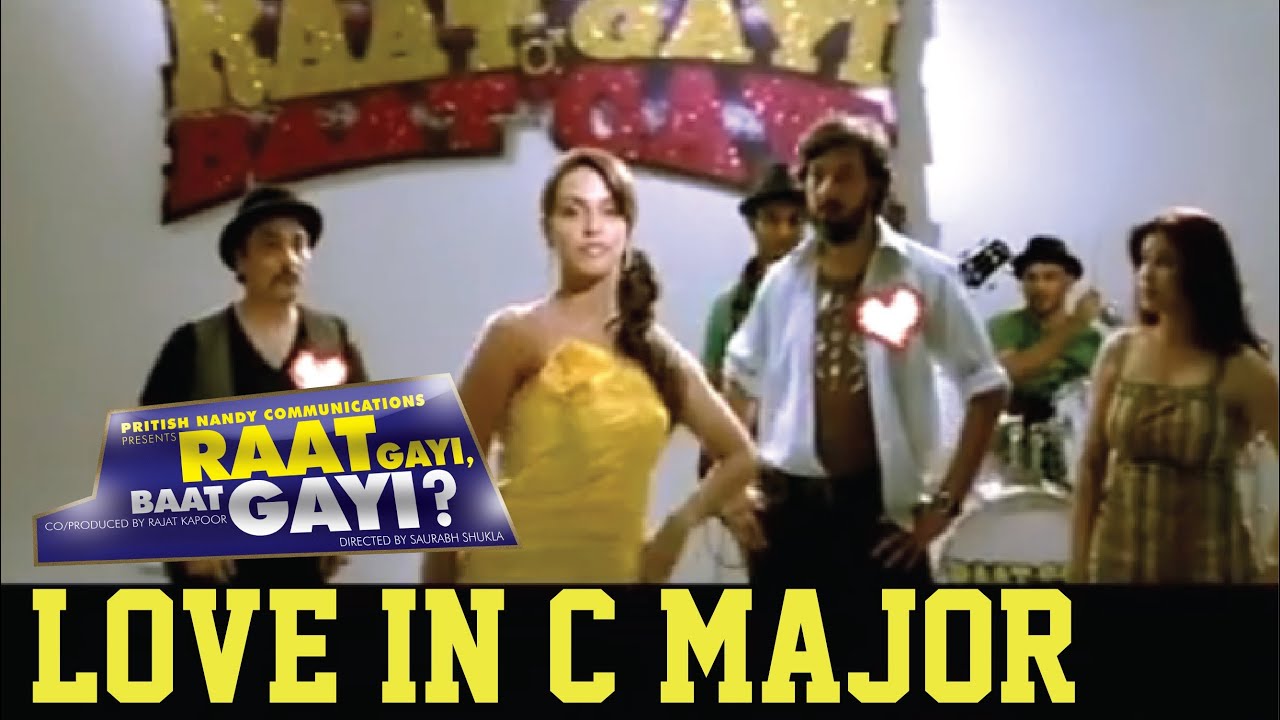 Love In C Major Lyrics  | Raat Gayi Baat Gayi? | Rajat Kapoor, Neha Dhupia | Ankur Tewari, Siddharth Coutto | Ankur Tewari