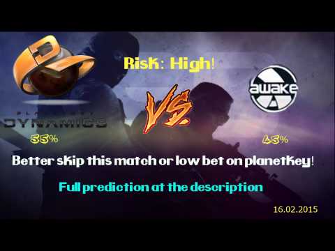 CS:GO BETTING PREDICTIONS | Planetkey vs Awake | 16.02.2015