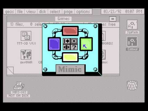 Some C64 Geos Games...