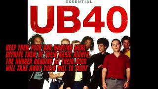 UB40 - As Always You Were Wrong Again (lyrics)