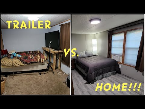 How To Make A Mobile Home Trailer Feel More Like A House!!!