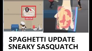 sneaky sasquatch HOW to open SPAGHETTI BUSINESS | new update