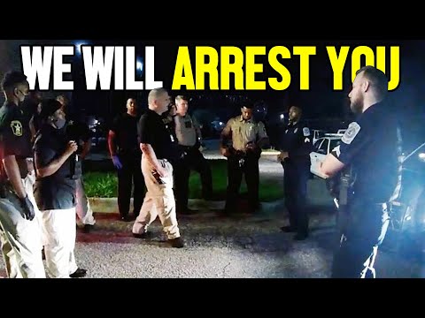 Deputies And City Cops Try To ARREST EACH OTHER After Heated Exchange