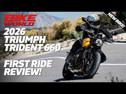 2026 TRIUMPH TRIDENT 660 | FIRST RIDE REVIEW!