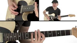 Honey Hush (Albert Collins) Guitar Lesson - Breakdown - Jeff McErlain