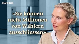 Merz, gefährlichster Mann Europas? Alice Weidel über die Brandmauer und deren Folgen