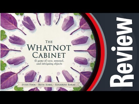 Whatnot Cabinet Review--Board Game Museum