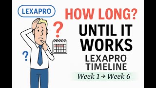 How Long Does Lexapro Take to Work (A Week-by-Week Timeline)