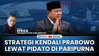 [FULL] Kode Kendali Prabowo di Balik Pidatonya di Rapat Paripurna, Pakar: Sayang Ucapan Tak Selaras