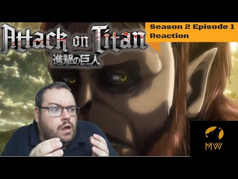 Attack on Titan Season 2 Episode 1 FIRST-TIME REACTION / The beast Titan