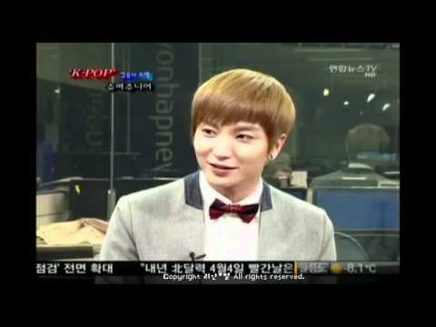 111225 YTV Interview Main of Kpopwave Super junior Part 1