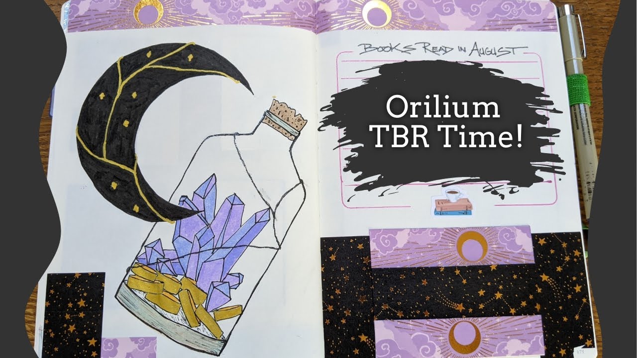 Orilium Magical Readathon TBR | August 2022 Reading Journal Set-Up