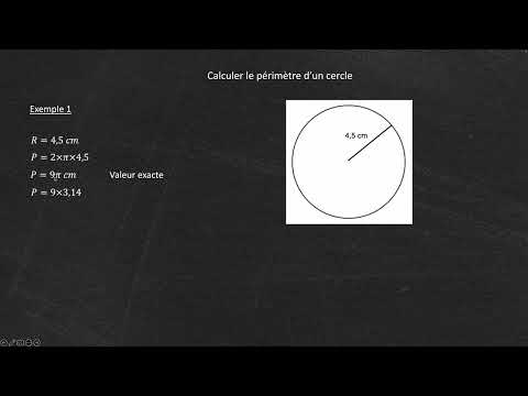 01 Périmètre d'un cercle - 6E