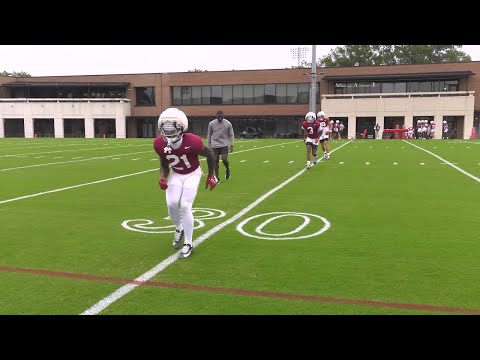 RAW: Alabama football practice on Tuesday before Saturday's season opener
