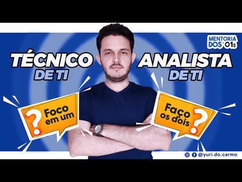 Técnico de TI e Analista de TI: foco em um ou faço os dois? #DicaRápida