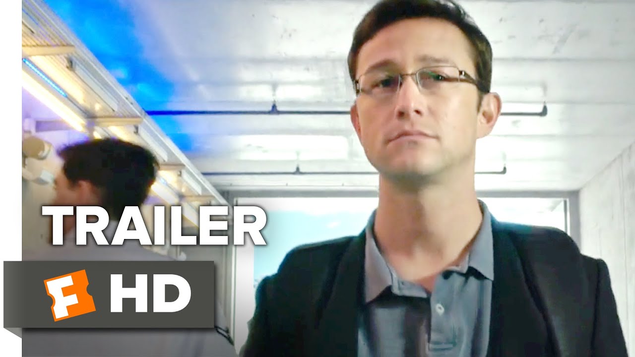 Snowden Official Comic-Con Trailer (2016) - Joseph Gordon-Levitt Movie - YouTube