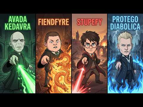 Every Offensive & Defensive Spell Used in Harry Potter