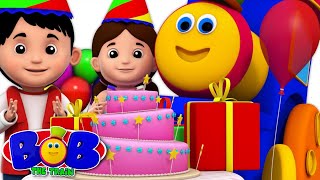 Happy Birthday Song | Bob The Train&#39;s Birthday Party | Nursery Rhymes And Party Songs