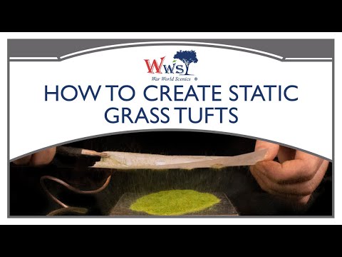 How To Create Static Grass Tufts - Using WWScenics Pro Grass Box Applicator