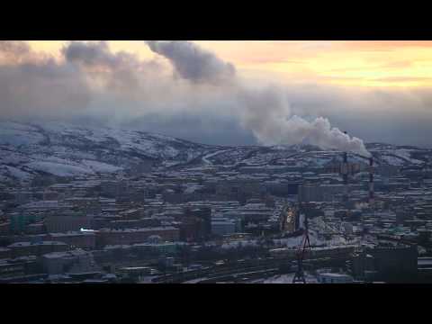 Polar Night / Murmansk / Russia