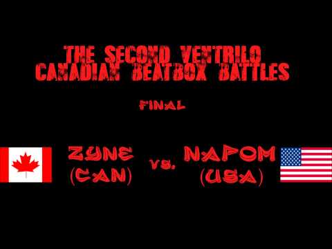 Zyne (CAN) vs. NaPoM (USA) - FINAL - The Second Ventrilo Canadian Beatbox Battles