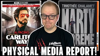 Marty SUPREME, 28 Years Later, And CARLITO'S Way 4K Steelbook! | The Physical MEDIA Report #303