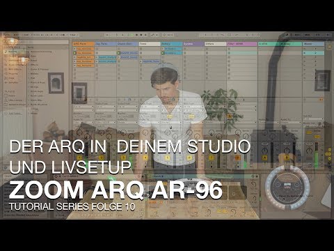 ZOOM ARQ AR-96 Tutorial Series Folge 10 - Der ARQ in deinem Studio und Livesetup