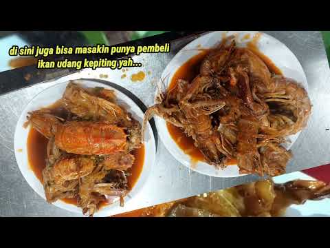 Seafood 68 di pasar Lama saat malam senin
